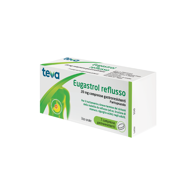 Ratiopharm Eugastrol Reflusso 20 Mg Compresse Gastroresistenti Pantoprazolo Medicinale Equivalente Ratiopharm Eugastrol Reflusso 20 Mg Compresse Gastroresistenti Pantoprazolo Medicinale Equivalente
