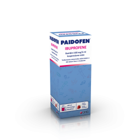 Dmg Italia Paidofen Bambini 100mg/5ml Sospensione Orale Gusto Fragola Senza Zucchero Paidofen Bambini 100mg/5ml Sospensione Oral