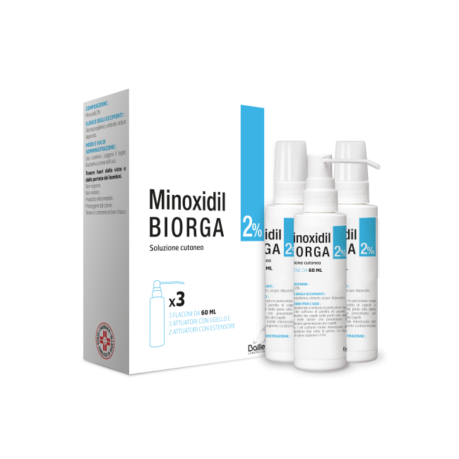 Laboratoires Bailleul Minoxidil Biorga 2%, Soluzione Cutanea Minoxidil Laboratoires Bailleul Minoxidil Biorga 2%, Soluzione Cutanea Minoxidil