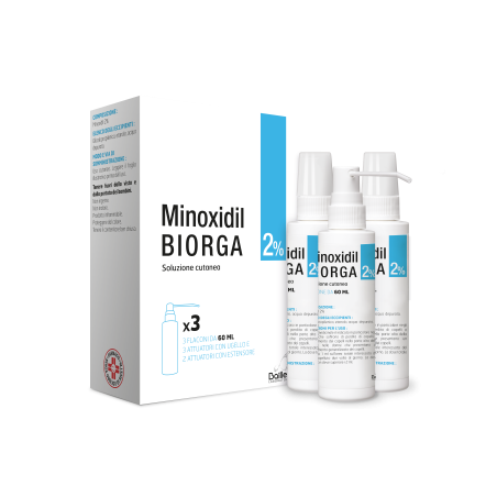 Laboratoires Bailleul Minoxidil Biorga 2%, Soluzione Cutanea Minoxidil Laboratoires Bailleul Minoxidil Biorga 2%, Soluzione Cutanea Minoxidil