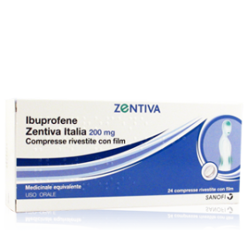 Ibuprofene Zentiva Italia 200 Mg Compresse Rivestite Con Film Ibuprofene Medicinale Equivalente