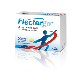 Ibsa Farmaceutici Flectorgo 12,5 Mg Capsule Molli Flectorgo 25 Mg Capsule Mollidiclofenac Epolamina Medicinale Equivalente