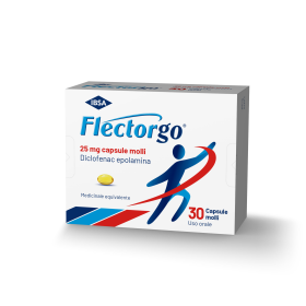 Ibsa Farmaceutici Flectorgo 12,5 Mg Capsule Molli Flectorgo 25 Mg Capsule Mollidiclofenac Epolamina Medicinale Equivalente