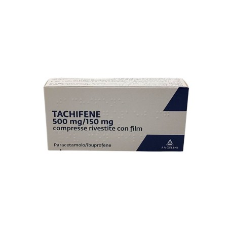 Angelini Tachifene 500 Mg/150 Mg Compresse Rivestite Con Film Paracetamolo/ibuprofene
