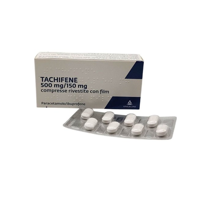 Angelini Tachifene 500 Mg/150 Mg Compresse Rivestite Con Film Paracetamolo/ibuprofene
