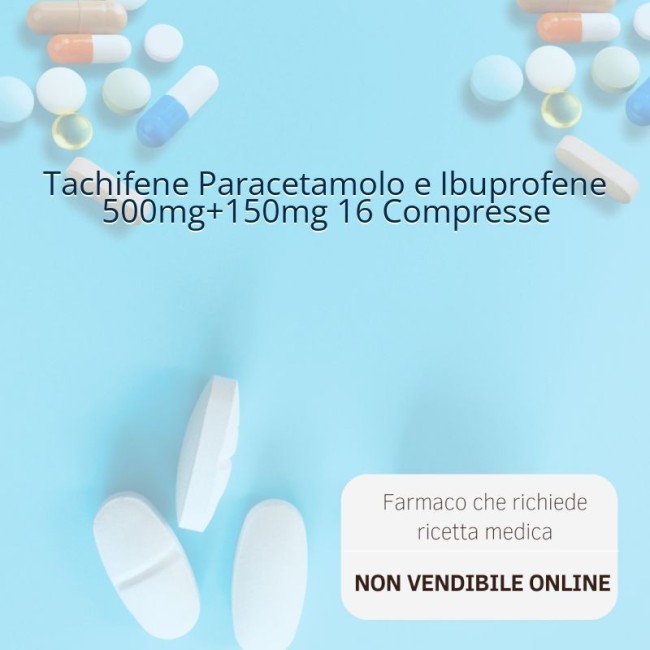 Angelini Tachifene 500 Mg/150 Mg Compresse Rivestite Con Film Paracetamolo/ibuprofene