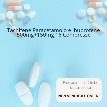 Angelini Tachifene 500 Mg/150 Mg Compresse Rivestite Con Film Paracetamolo/ibuprofene