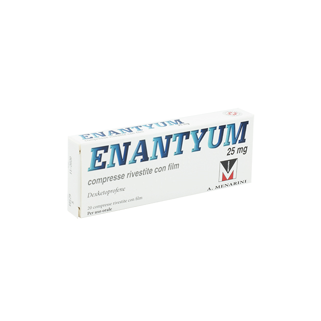 Farma 1000 Enantyum 25 Mg Compresse Rivestite Con Film Dexketoprofene Farma 1000 Enantyum 25 Mg Compresse Rivestite Con Film Dexketoprofene