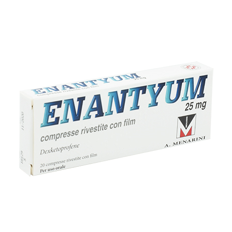 Farma 1000 Enantyum 25 Mg Compresse Rivestite Con Film Dexketoprofene Farma 1000 Enantyum 25 Mg Compresse Rivestite Con Film Dexketoprofene