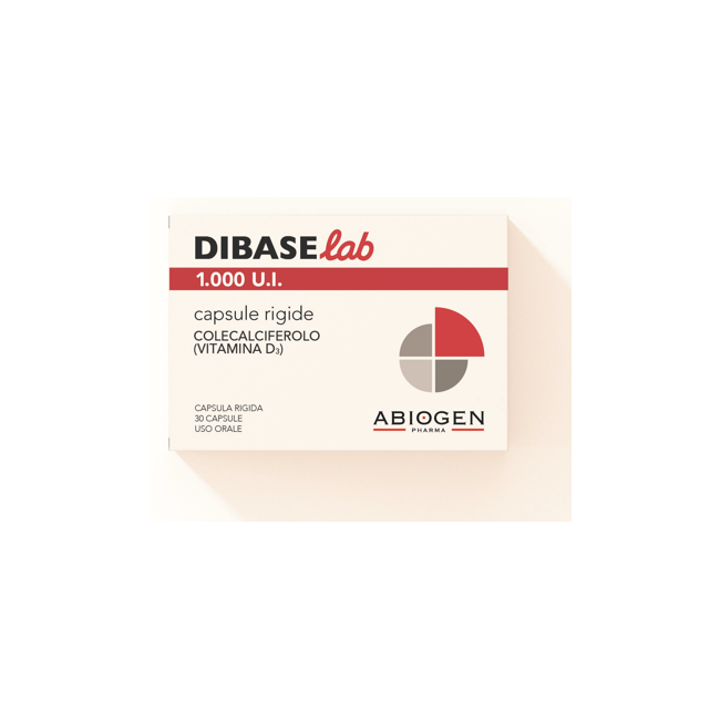 Abiogen Pharma Dibaselab Capsule Rigide Colecalciferolo