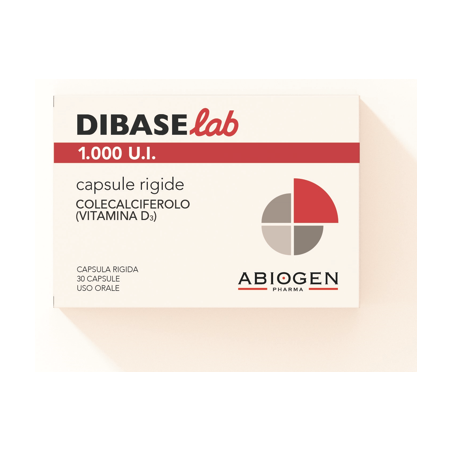 Abiogen Pharma Dibaselab Capsule Rigide Colecalciferolo