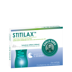 Carlo Erba Stitilax 4,465 G/0,45 G/0,0645 G, Soluzione Rettale Sorbitolo Liquido , Sodio Citrato, Sodio Lauril Solfoacet