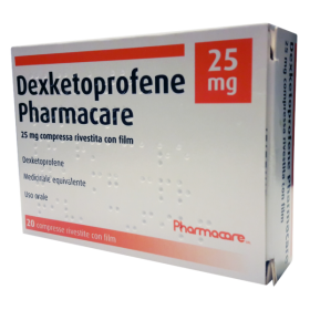 Pharmacare Leviadex 25 Mg Compresse Rivestite Con Film Dexketoprofene Medicinale Equivalente