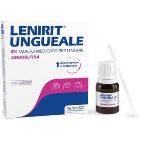 Eg Eurogenerici Lenirit Ungueale 5% Smalto Medicato Per Unghie Amorolfina