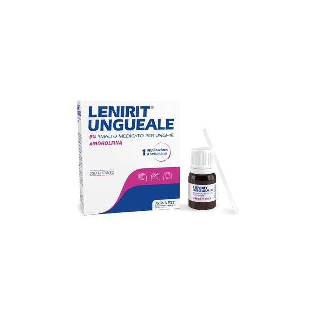 Eg Eurogenerici Lenirit Ungueale 5% Smalto Medicato Per Unghie Amorolfina Eg Eurogenerici Lenirit Ungueale 5% Smalto Medicato Per Unghie Amorolfina