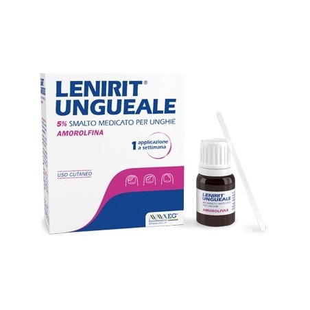 Eg Eurogenerici Lenirit Ungueale 5% Smalto Medicato Per Unghie Amorolfina Eg Eurogenerici Lenirit Ungueale 5% Smalto Medicato Per Unghie Amorolfina