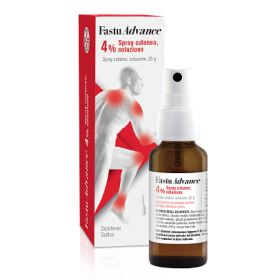 Menarini Fastuadvance 4%, Spray Cutaneo Soluzione Diclofenac Sodico