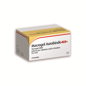 Aurobindo Pharma Macrogol Aurobindo 10 G Polvere Per Soluzione Orale In Bustine Macrogol 4000