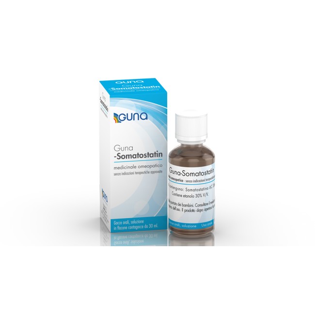 Guna-somatostatin Gocce Orali Soluzione Medicinale Omeopatico Senza Indicazioni Terapeutiche Approvate