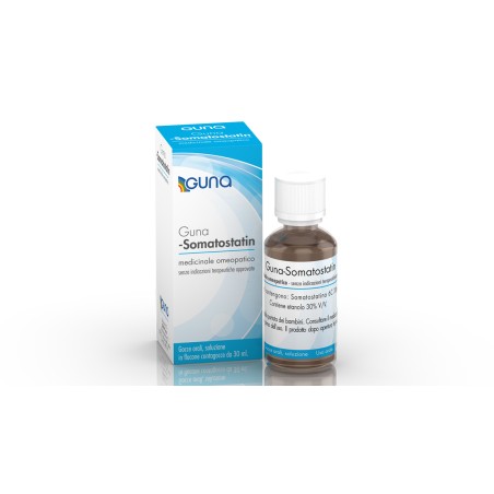 Guna-somatostatin Gocce Orali Soluzione Medicinale Omeopatico Senza Indicazioni Terapeutiche Approvate