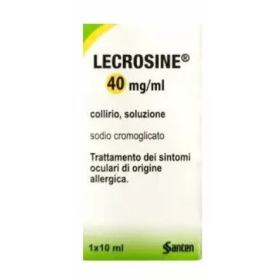Santen Lecrosine 40 Mg/ml Collirio, Soluzione Sodio Cromoglicato