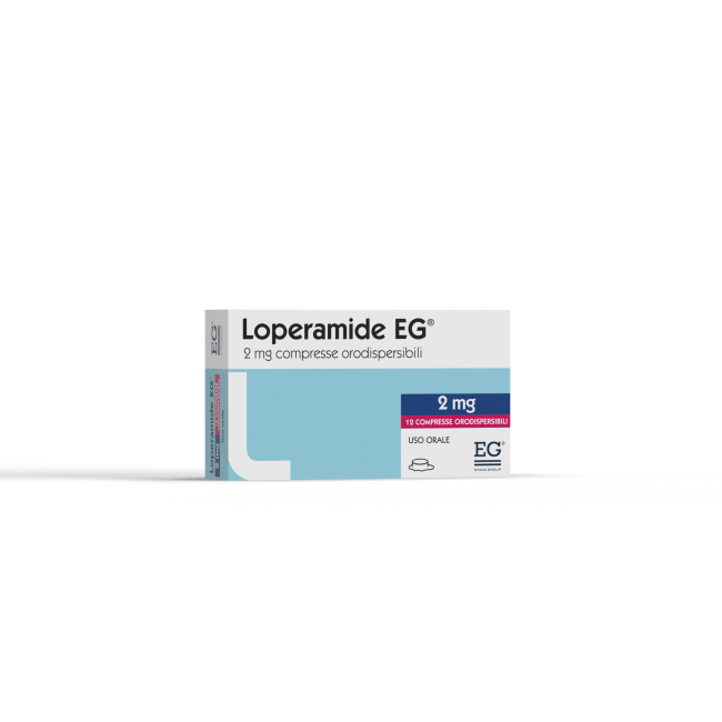 Eg Eurogenerici Loperamide Eg 2 Mg Compresse Orodispersibili Adolescenti A Partire Dai 12 Anni Di Età E Adulti Eg Eurogenerici Loperamide Eg 2 Mg Compresse Orodispersibili Adolescenti A Partire Dai 12 Anni Di Età E Adulti