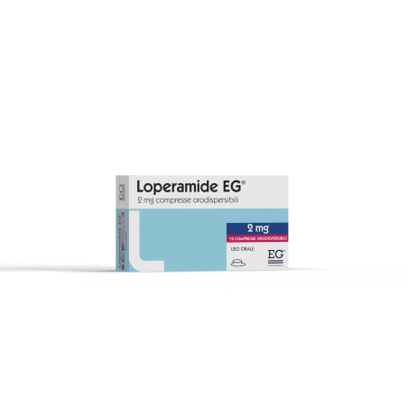 Eg Eurogenerici Loperamide Eg 2 Mg Compresse Orodispersibili Adolescenti A Partire Dai 12 Anni Di Età E Adulti Eg Eurogenerici Loperamide Eg 2 Mg Compresse Orodispersibili Adolescenti A Partire Dai 12 Anni Di Età E Adulti