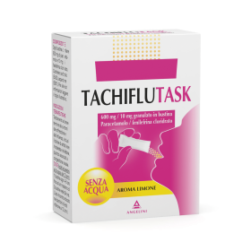 Tachipirina Tachiflutask 600 Mg/10 Mg Granulato In Bustina Paracetamolo/fenilefrina Cloridrato