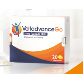 Haleon Voltadvancego 12,5 Mg Capsule Molli Voltadvancego 25 Mg Capsule Molli Diclofenac Epolamina Medicinale Equivalente