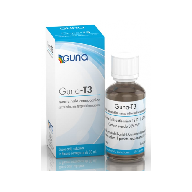 Guna-t3 Gocce Orali Soluzione Medicinale Omeopatico Senza Indicazioni Terapeutiche Approvate Guna-t3 Gocce Orali Soluzione Medicinale Omeopatico Senza Indicazioni Terapeutiche Approvate