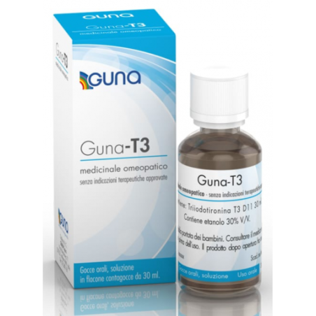 Guna-t3 Gocce Orali Soluzione Medicinale Omeopatico Senza Indicazioni Terapeutiche Approvate Guna-t3 Gocce Orali Soluzione Medicinale Omeopatico Senza Indicazioni Terapeutiche Approvate