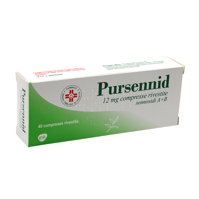Gmm Farma Pursennid 12 Mg Compresse Rivestite Sennosidi A+b Gmm Farma Pursennid 12 Mg Compresse Rivestite Sennosidi A+b