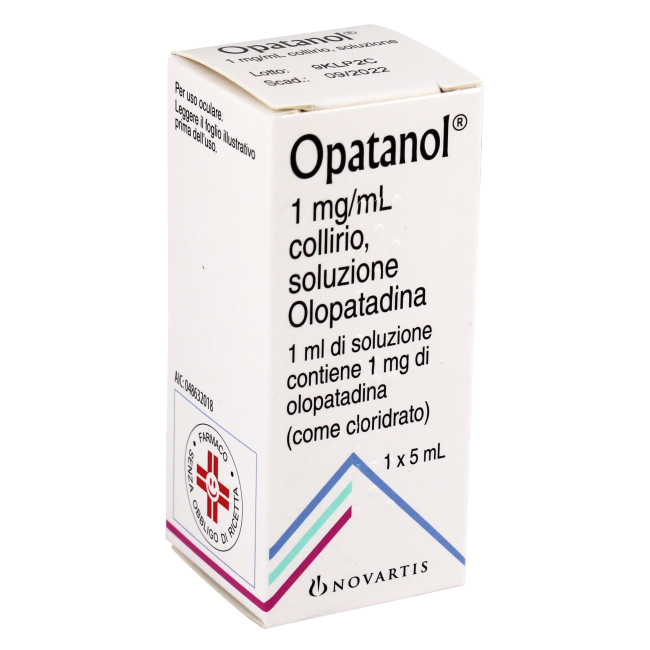 Gmm Farma Opatanol 1 Mg/ml Collirio Soluzione Gmm Farma Opatanol 1 Mg/ml Collirio Soluzione