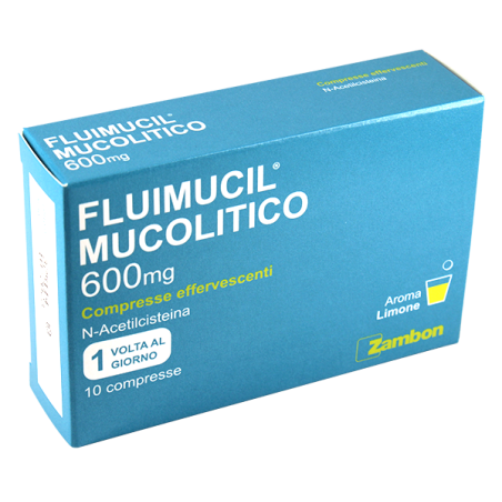 Gmm Farma Fluimucil Mucol 10 Compresse Eff600mg Gmm Farma Fluimucil Mucol 10 Compresse Eff600mg