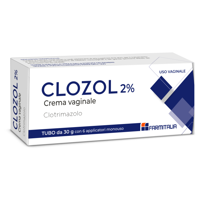 Farmitalia Clozol 2% Crema Vaginale Clotrimazolo Farmitalia Clozol 2% Crema Vaginale Clotrimazolo
