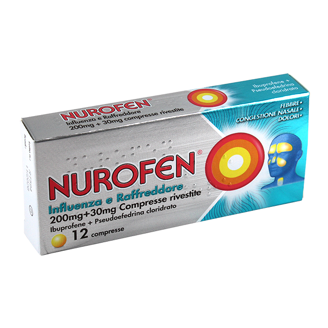 Gmm Farma Nurofen Influenza Raffr 12 Compresse Gmm Farma Nurofen Influenza Raffr 12 Compresse