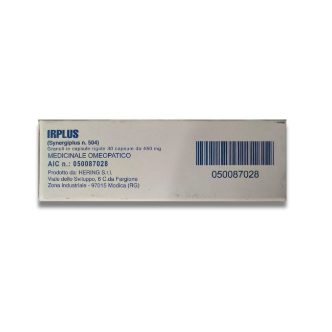 Hering Irplus 30 Capsule 450mg Hering Irplus 30 Capsule 450mg
