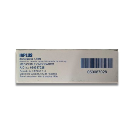 Hering Irplus 30 Capsule 450mg Hering Irplus 30 Capsule 450mg