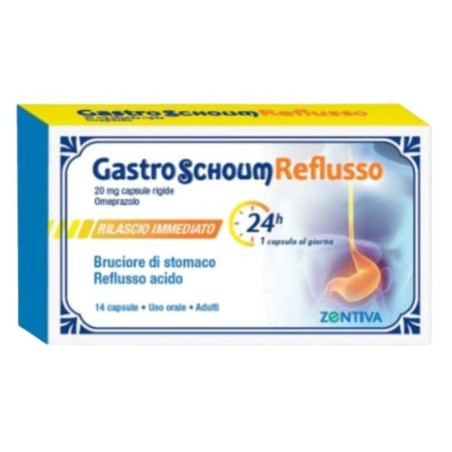 Zentiva Gastroschoum Reflusso 20 Mg Capsule Rigide Omeprazolo Zentiva Gastroschoum Reflusso 20 Mg Capsule Rigide Omeprazolo