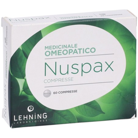 Lehning Laboratoires Nuspax 60 Compresse Masticabili Lehning Laboratoires Nuspax 60 Compresse Masticabili