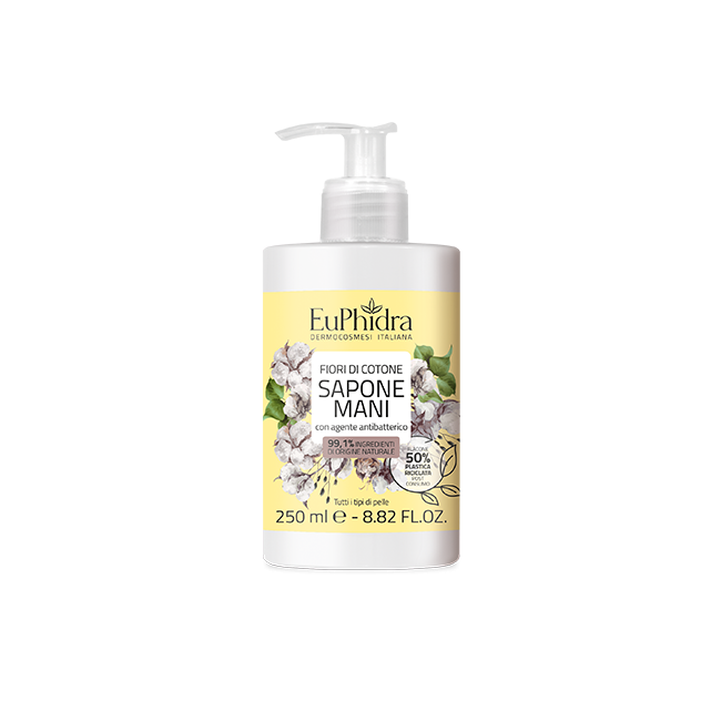 Euphidra Sapone Liquido Fiori Di Cotone 250 Ml