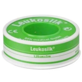 Cerotto Leukosilk Ipoallergenico 500x1,25 Cm