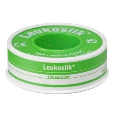 Cerotto Leukosilk Ipoallergenico 500x1,25 Cm