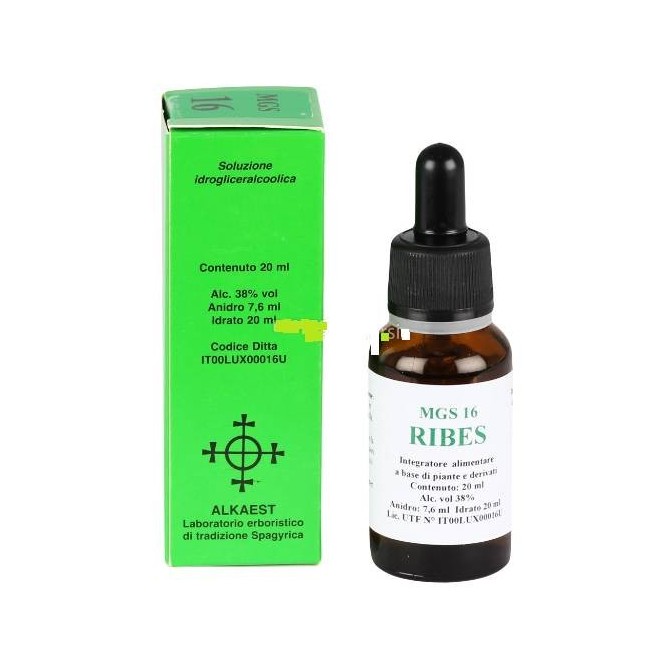 Mgs16 Ribes Macerato Glicerico Spg 20 Ml Mgs16 Ribes Macerato Glicerico Spg 20 Ml