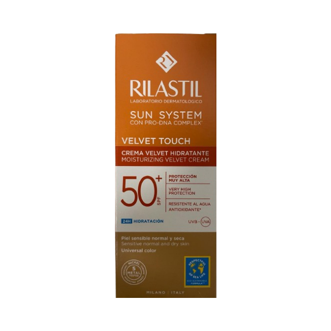 Rilastil Sun Spf50+ Velvet Touch Color 50 Ml Rilastil Sun Spf50+ Velvet Touch Color 50 Ml