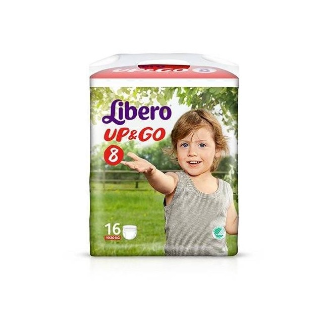 Libero Up&go Pannolini 8 19-30 14 Pezzi