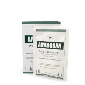 Amidosan Polvere Detergente Lenitiva Emolliente Rinfrescante 14 Buste 40 G