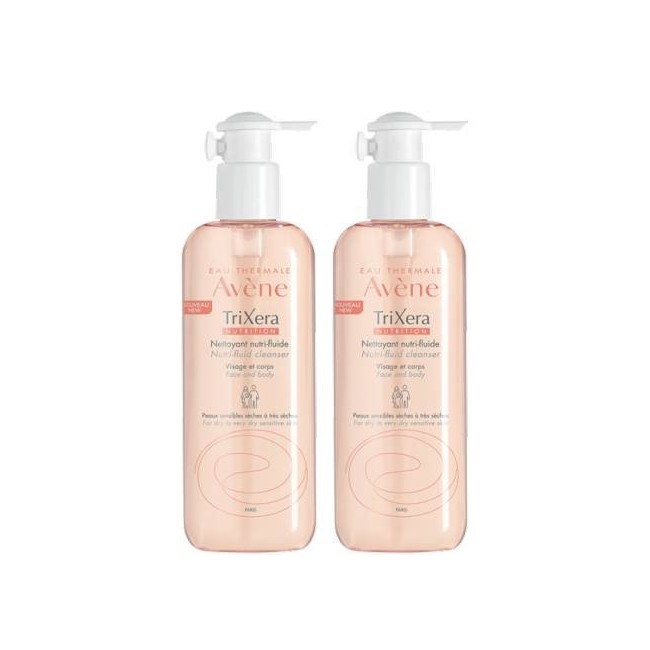 Avene Duo Trivera Gel Detergente 400 Ml+ 400 Ml