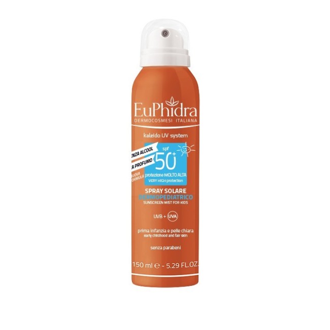 Euphidra Kaleido Uvsys Soluzione Spray Dermopediatrica 50+ 150 Ml