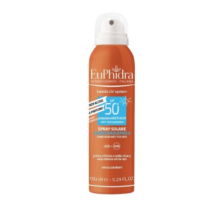 Euphidra Kaleido Uvsys Soluzione Spray Dermopediatrica 50+ 150 Ml